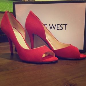 Nine West Peep Toe Pumps